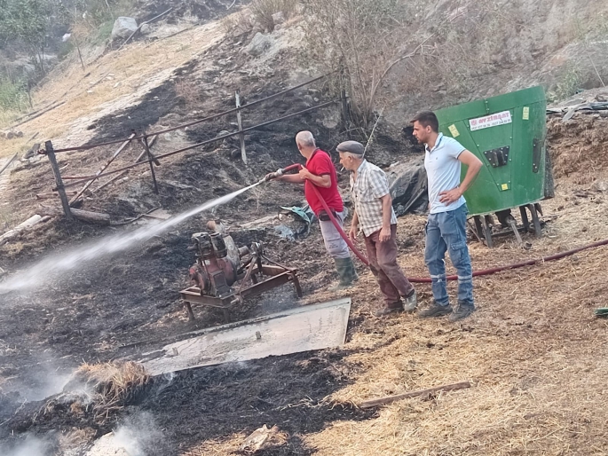 Koçarlı Belediyesi'nden Orman Yangınına Destek